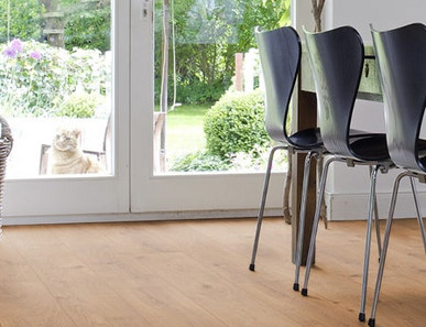 Esszimmer auf Laminat